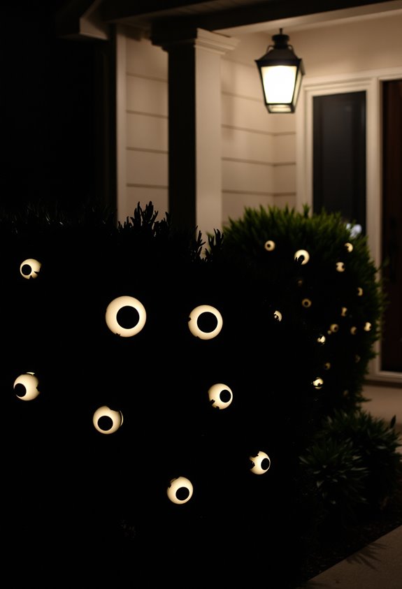 stick oversized googly eyes everywhere