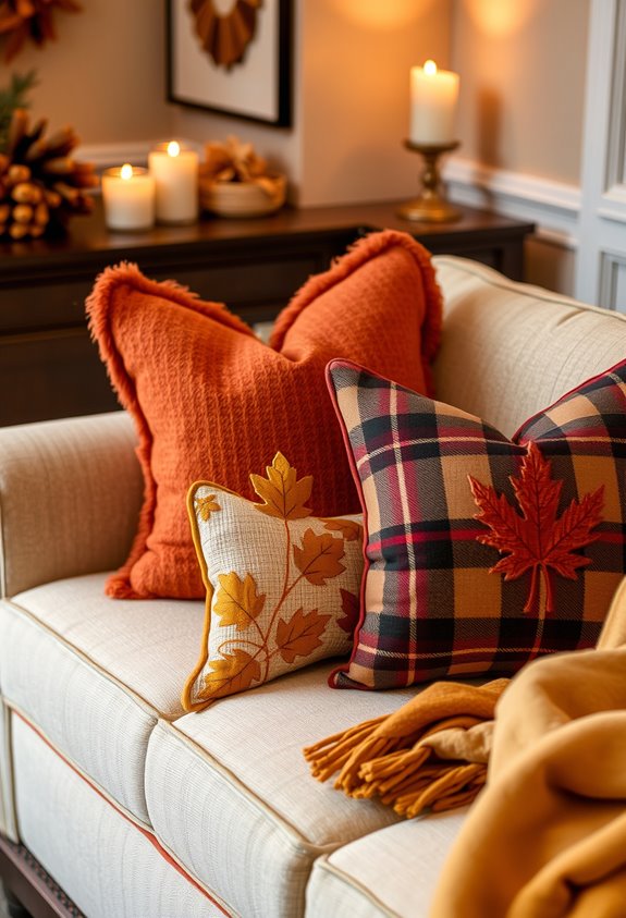 swap pillow covers cozy textures