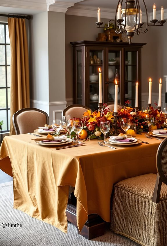 tablecloth or runner guidance