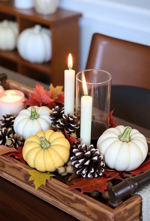 three piece dollar tree centerpiece