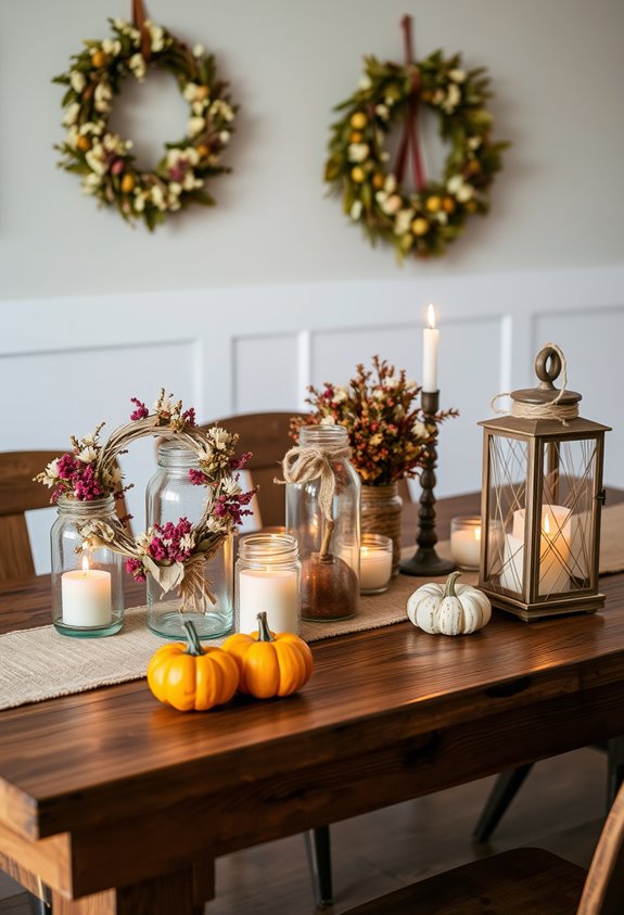 thrifted nature inspired rustic charm