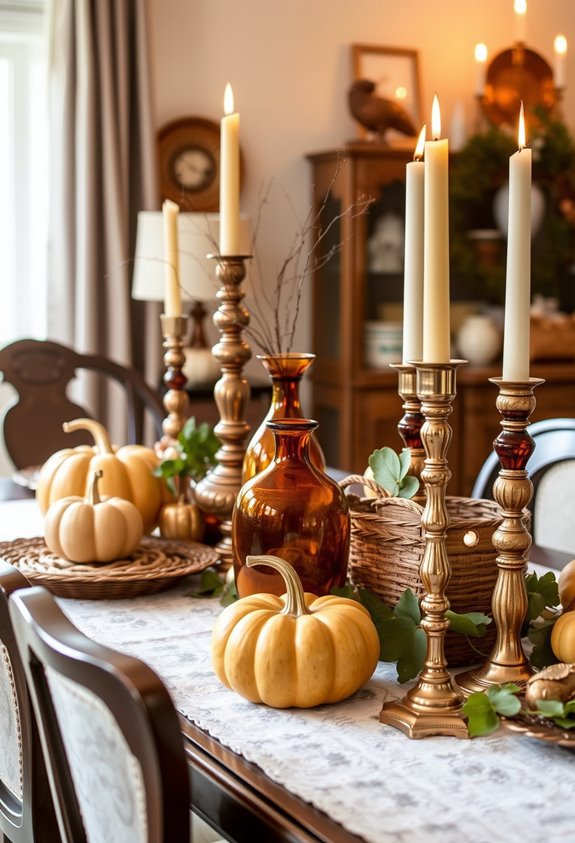 thrifted thanksgiving decor transformations