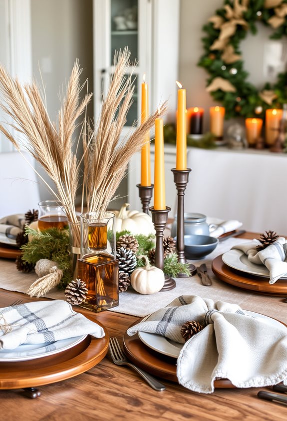 timeless rustic autumn decor