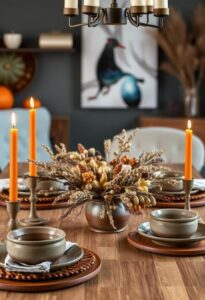 trendy modern thanksgiving table settings