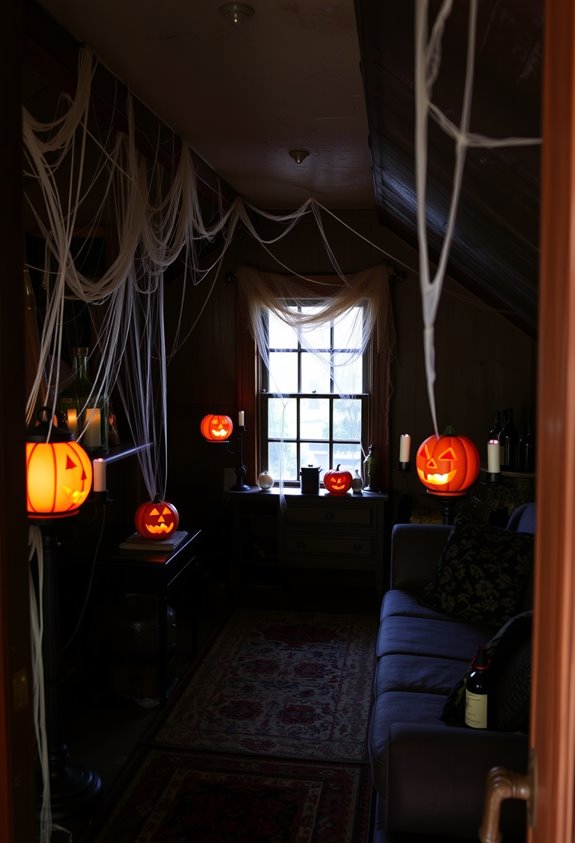 upcycled accents focused spooky corners
