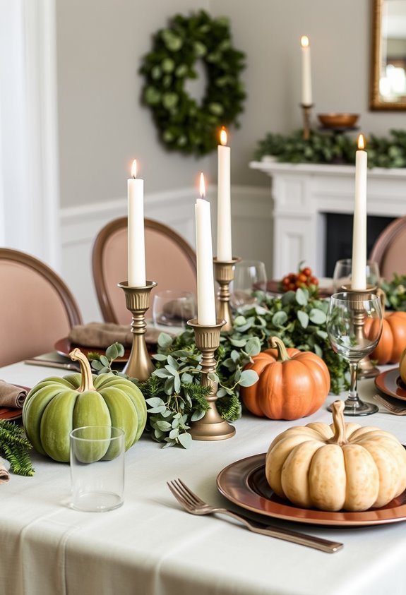 warm greens replace beige