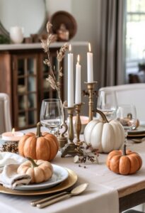 warm minimal autumn decor