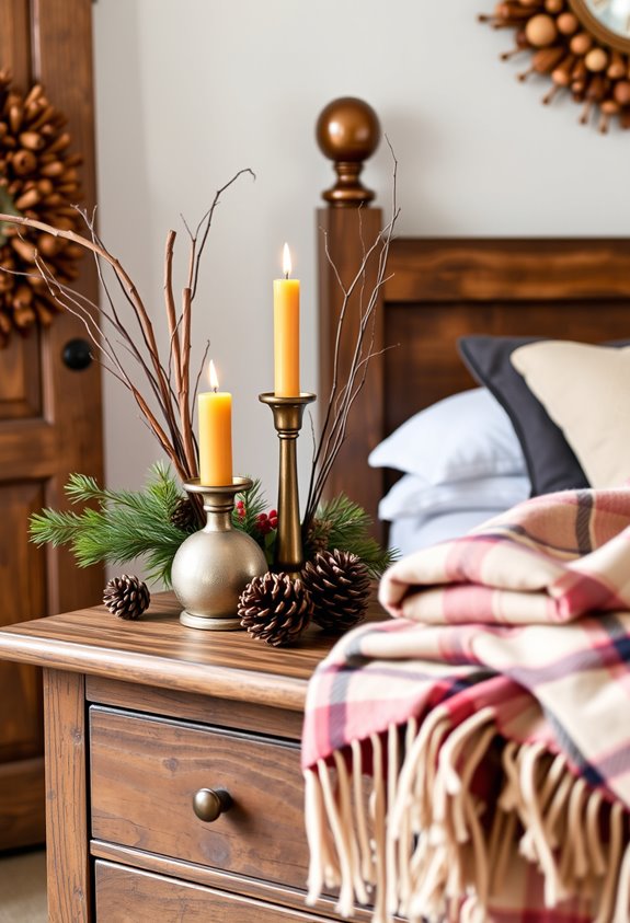 warm minimal seasonal accents