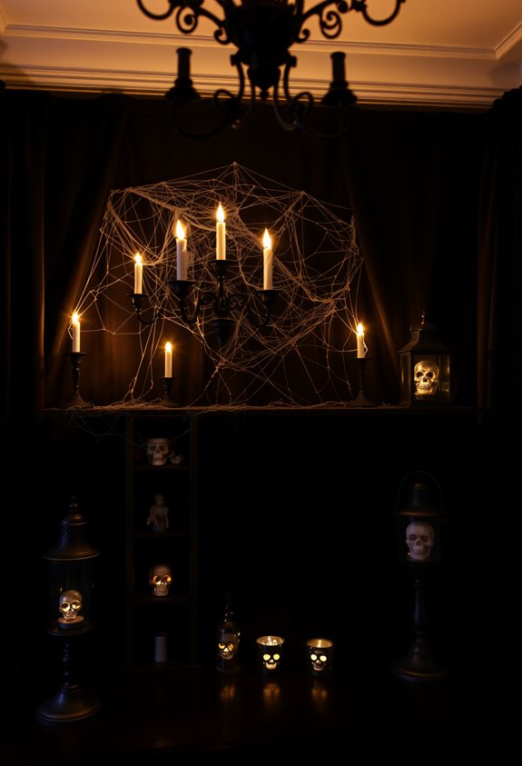 warm shadowed gothic lighting