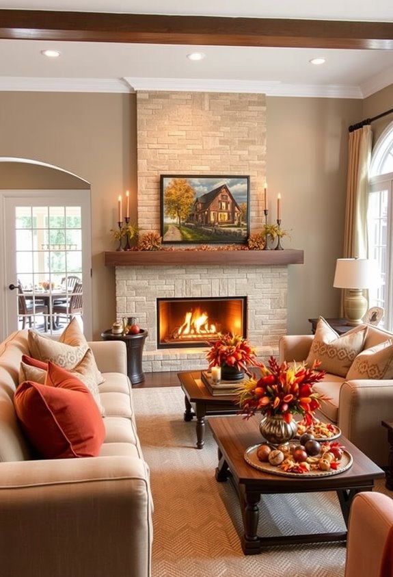 zone seating before decorating